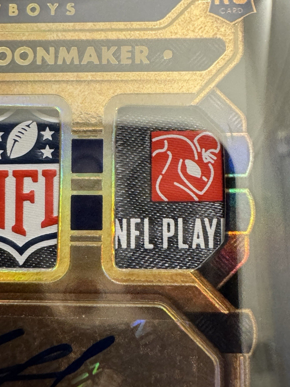 2023 Panini Gold Standard Luke Schoenmaker 1/1 Rookie Auto Logo Man Nike PSA GEM view 15