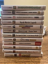 Nintendo 3DS Replacement Game Case & Manual Only - NO GAME Many Titles