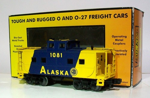 MTH RAILKING 30-7752 ALASKA ACERO FURGÓN DE COLA | Zustand: New