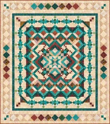 Copper Mountain Quilt Pattern - printed to order with permission from Wilmington