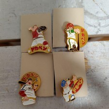 Dokaben Japanese Anime Pin Badge Set of 4 15+