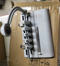 Martin Yale 525M Master Hole Punch, 11/32" Hole Diameter, Punch Through 40 