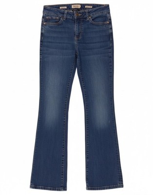Dack's Damen Bootcut Jeans IT 44 Medium W28 L30 Blau Baumwolle AX35