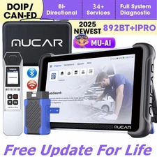MUCAR 892BT Auto Bidirectional Scanner Full System Diagnostic Coding TPMS Tool 