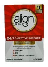 Align 24/7 Digestive Support Probiotic Supplement 28 Capsules Exp 06/2028