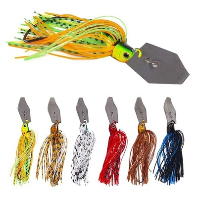 6 StüCk AngelköDer, KöDer Spinner Swim Flipping Bladed Jigs, Chatter Fischk9807