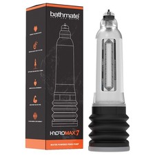 BATHMATE HYDROMAX 7 WIDE BOY CLEAR HYDROPUMP WATER PENIS ENLARGER - Discreet