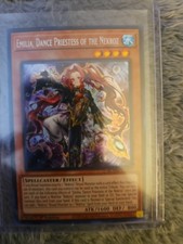 Yu-Gi-Oh Emilia Dance Priestess of the Nekroz BLMM-EN025 Secret Rare 1st Edition