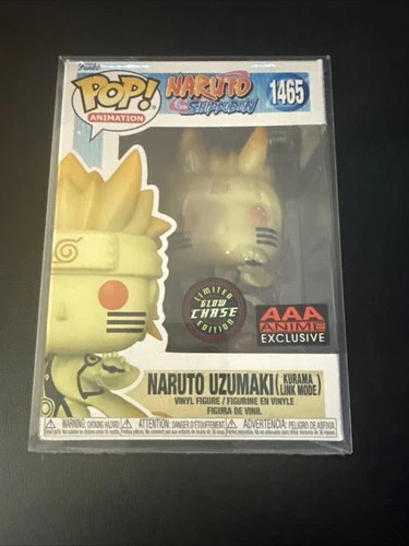 Funko Pop! Vinyl: Naruto - Naruto Uzumaki (Kurama Link Mode) (Glow) (Chase)