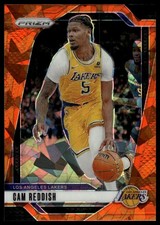 2024-25 Panini Prizm #60 Cam Reddish Prizms Orange Ice