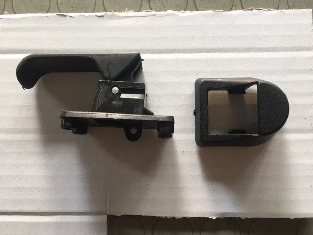 MIRAGLIO Maniglia apriporta e cornice nera Daily '78-'89 Iveco 190 TS Ducato 81/89