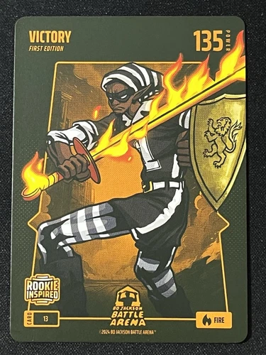2024 Bo Jackson Battle Arena Victor Wembanyama Victory Rookie First Edition Fire