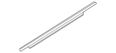 Genuine Audi Belt Molding 4G0-853-763-2ZZ