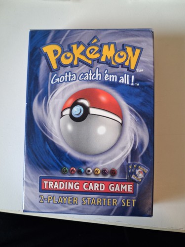 Pokemon Base Set 2-Player Starter Set Sealed Cards Open Box Book and ...