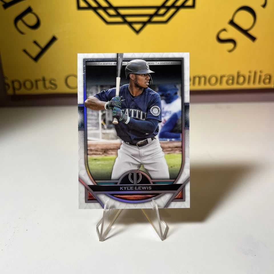 2021 Topps Tribute - Kyle Lewis #10 - Image 3 of 4