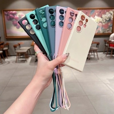 Silicone Shockproof Soft Case Samsung Galaxy S26 S25 S24 S23 S22 S21 Ultra Plus