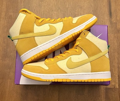Brand New-Nike SB Dunk High Pineapple Fruit Pack Men's US Size 10.5