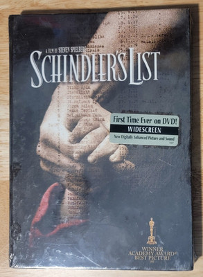 New Schindler's List (DVD, 1993) Sealed