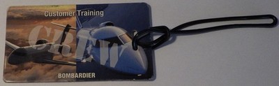 BOMBARDIER Customer Training CREW Bag Tag Aviationtag
