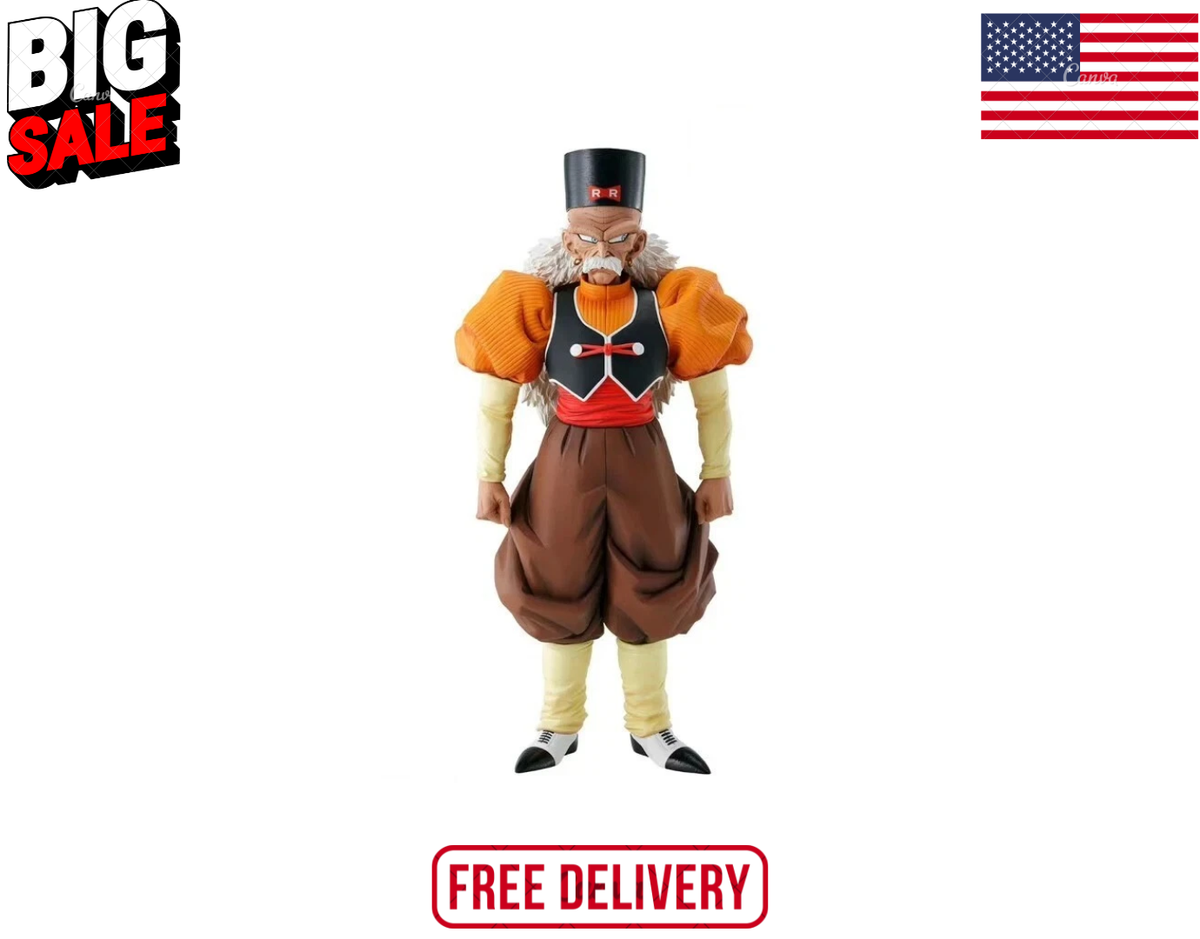 25CM Anime Dragon Ball Android 19 20 Gero PVC Action Figures