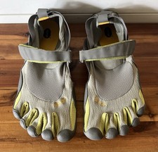 Vibram FiveFingers KSO Barefoot Shoes - Men's Size 44 Grey/Lime