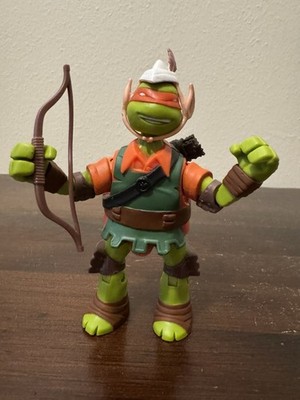2014 Playmates TMNT Teenage Mutant Ninja Turtles Mikey The Elf LARP (No Box) 