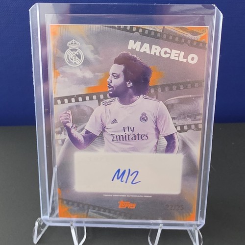 Topps Los Blancos 2025-26 Marcelo Real Madrid La Casa Blanca Auto 22/25