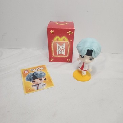BTS TinyTAN Suga Figure McDonald s Happy Meal Toy 2025 w/ Card & Box