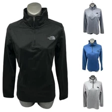The North Face Women's Jacket Tech 1/4 Zip Slim Fit Lightweight Softshell Jacket