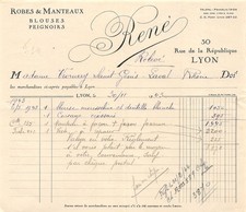 1943 KLEIDER UND MANTEL RENE A LYON - M. VIORNERY A SAINT GENIS LAVAL