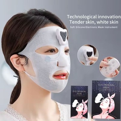 Microcurrent Mask Device For Face Skin Tightening Lifting Facial Beauty Machine 