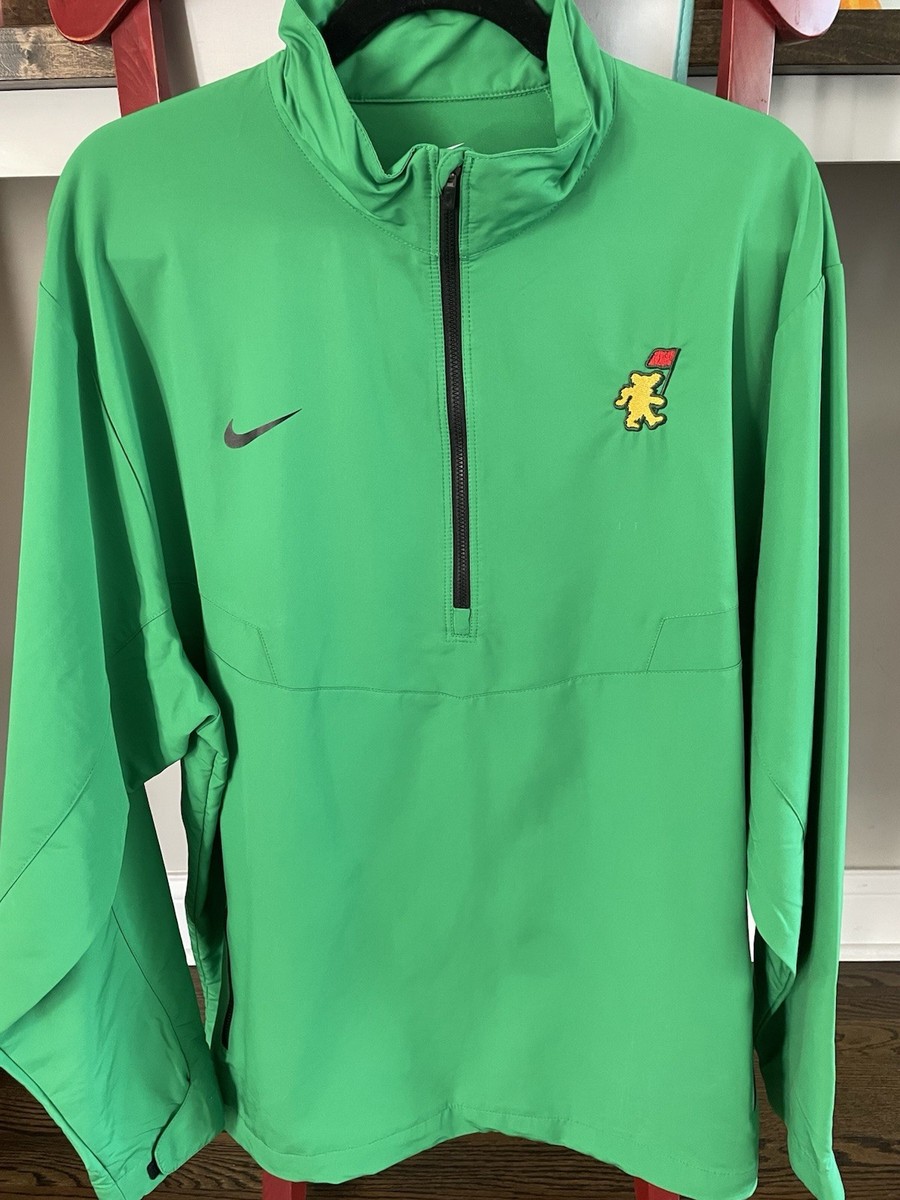 Grateful Dead Dancing Bear Masters Flag Nike Golf Windbreaker 1/4