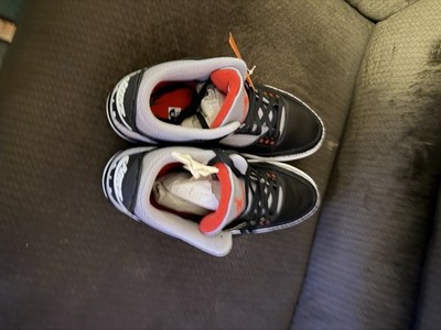 Air Jordan 3 Black Cement Size 15
