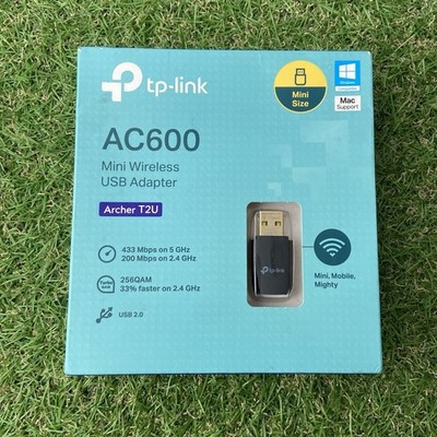 TP-Link Archer T2U Nano Wifi Dongle, AC600 Wireless USB Wifi Adapter (A592)