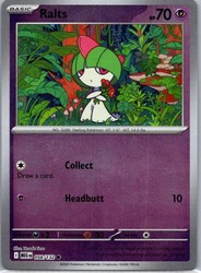 Ralts 058/132 Mega Evolution Reverse Holo Common