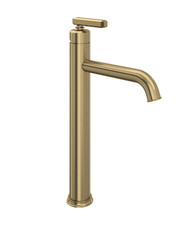 Rohl Apothecary Single Handle Tall Lavatory Faucet - Antique Gold - AP02D1LMAG