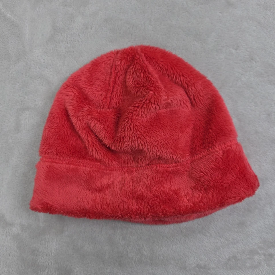 Gorro ajustado The North Face para mujer rosa polar invierno clima frío cálido Foto 3 de 4