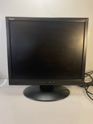 Optiquest Q7B-3 Model VS11147 17'' Flat Screen Monitor Display w/Power Cord Works