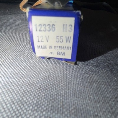 Philips H3 12v Vision Plus 55W Replacement Head Fog Light Bulb, Tested