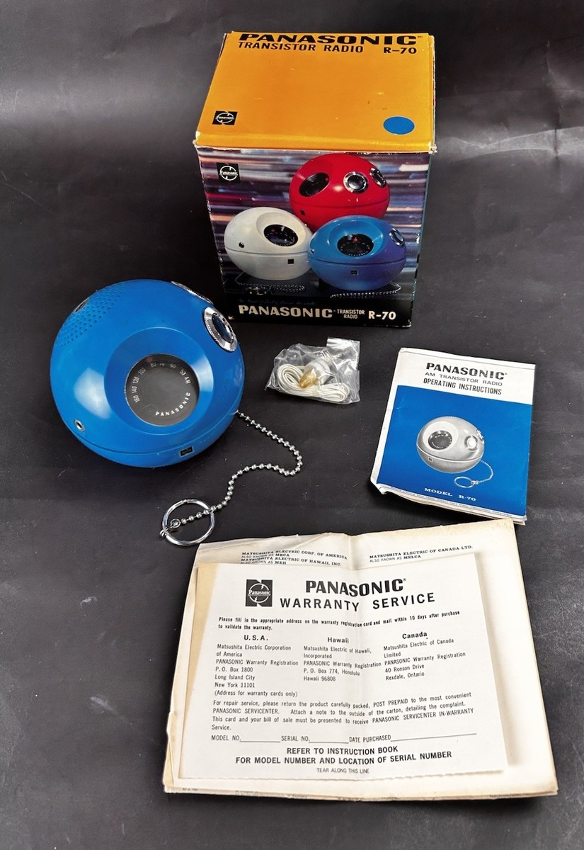昭和レトロラジオパナペットR-70 楽天市場】【中古】 National Panasonic ナショナル