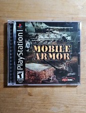 Mobile Armor - Sony PlayStation 1 PS1 Tested Authentic Working CIB Complete 