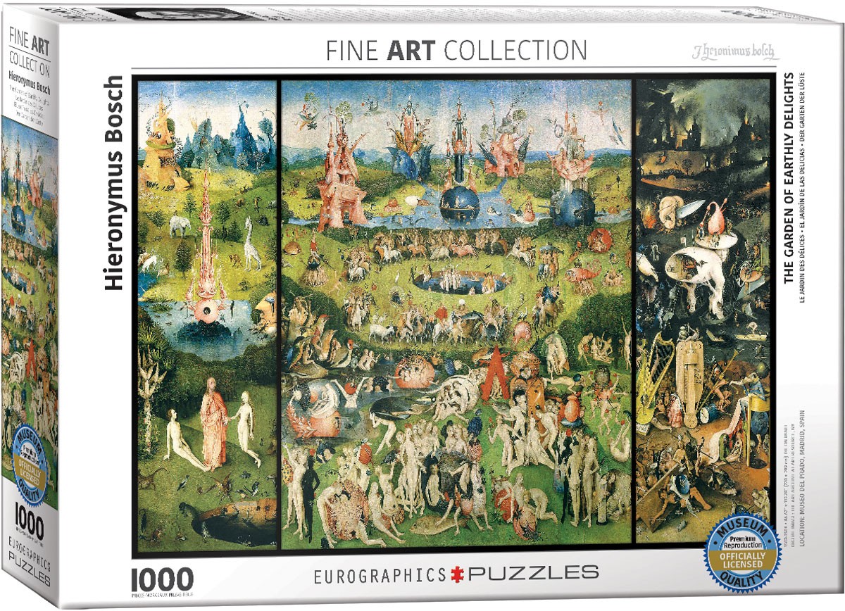 Eurographics Garden of Earthly Delights Heironymus Bosch 1000pc