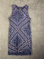 Polo Ralph Lauren Midi Dress Womens S Paisley Sleeveless Cotton Spring