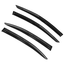New For Honda Civic 2012-2015 Sedan 4-door Visor Sun Rain Wind Guards 4pcs Black New For Honda Civic 2012-2015 Sedan 4-door Visor Sun Rain Wind Guards 4pcs Black