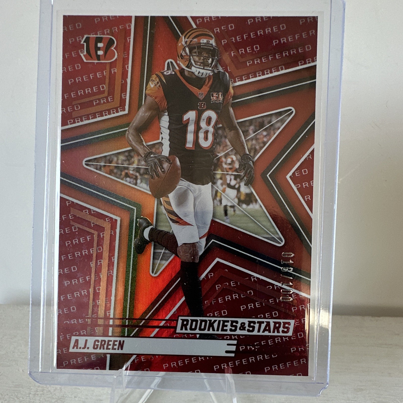 2026 Panini Rookies & Stars - A.J. Green #57 Preferred Red 15/100