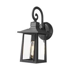  1-Light Outdoor Wall Lights, Exterior Wall Mount Sconces Light Fixtures, 