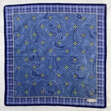 Vintage Giovanni Valentino Handkerchief Pocket Square Bandana Neckerchief