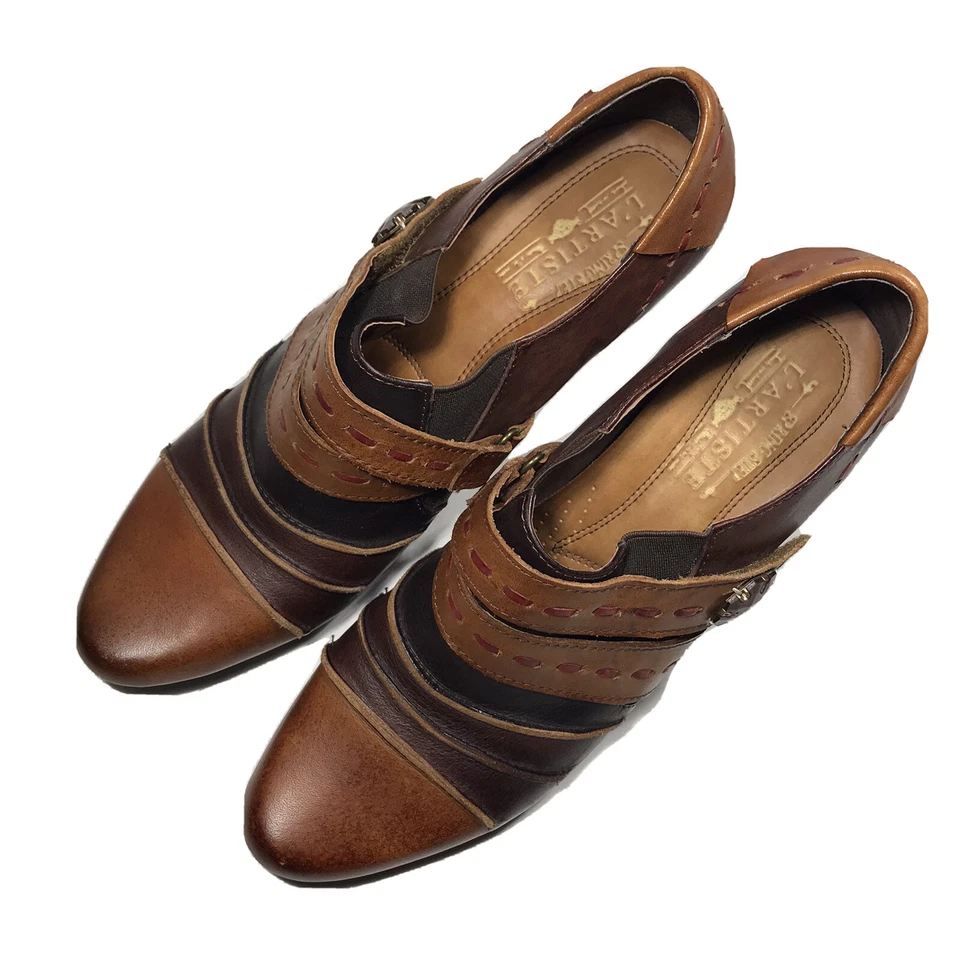 L' Artiste Spring Step Wondrous Sz 42 Women Boots  Bootie Leather US 10.5-11 EUC - Image 2 of 4