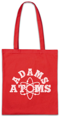 ADAMS ATOMS Stofftasche Einkaufstasche Revenge of the College Team Nerds Logo