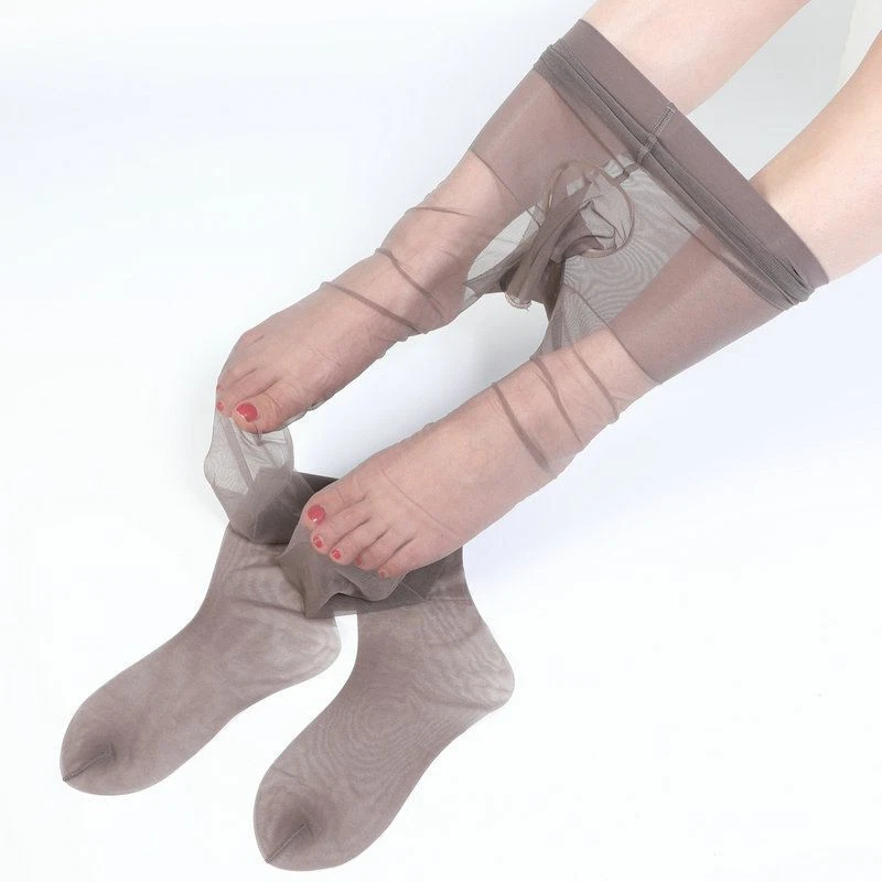 Silk Stockings Pantyhose - For Mens Tights Penis Pouch Sheath Underwear 4 Colors - Image 2 of 4